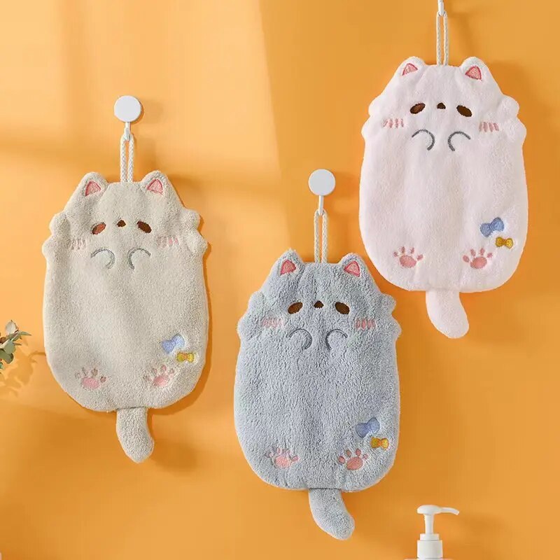 Women Kitchen Accessories - Grosir Handuk Gantung Tanuki Kartun Lucu