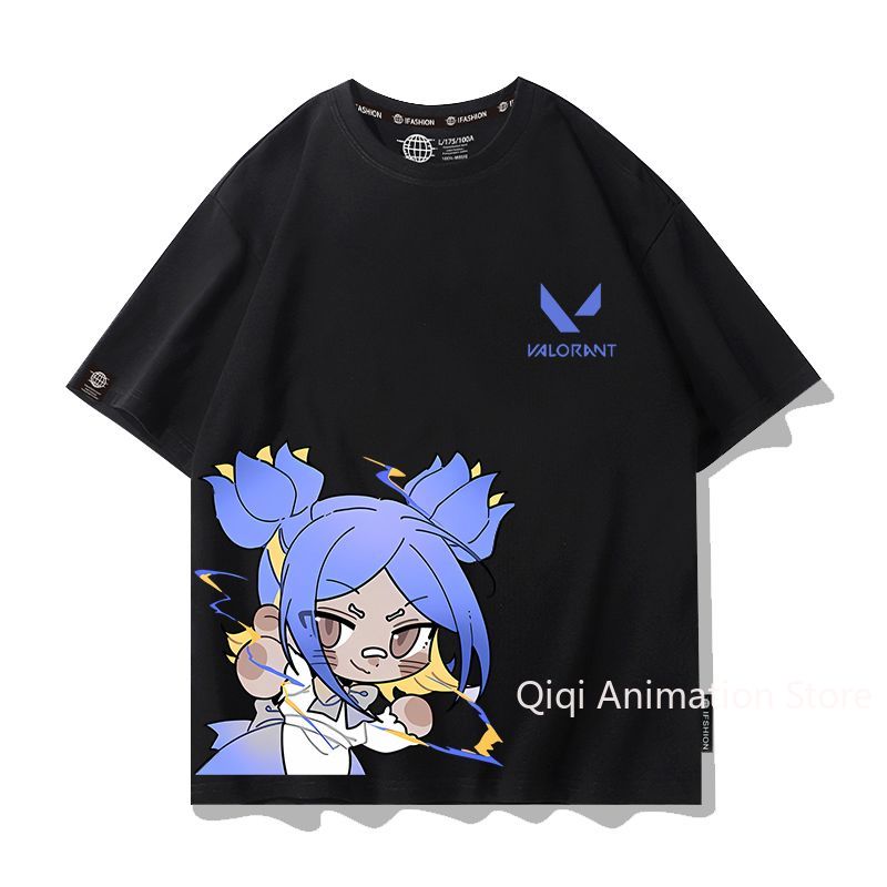 Women'S Accessories Clothing - VALORANT Anime Jett Omen Clove Kaus