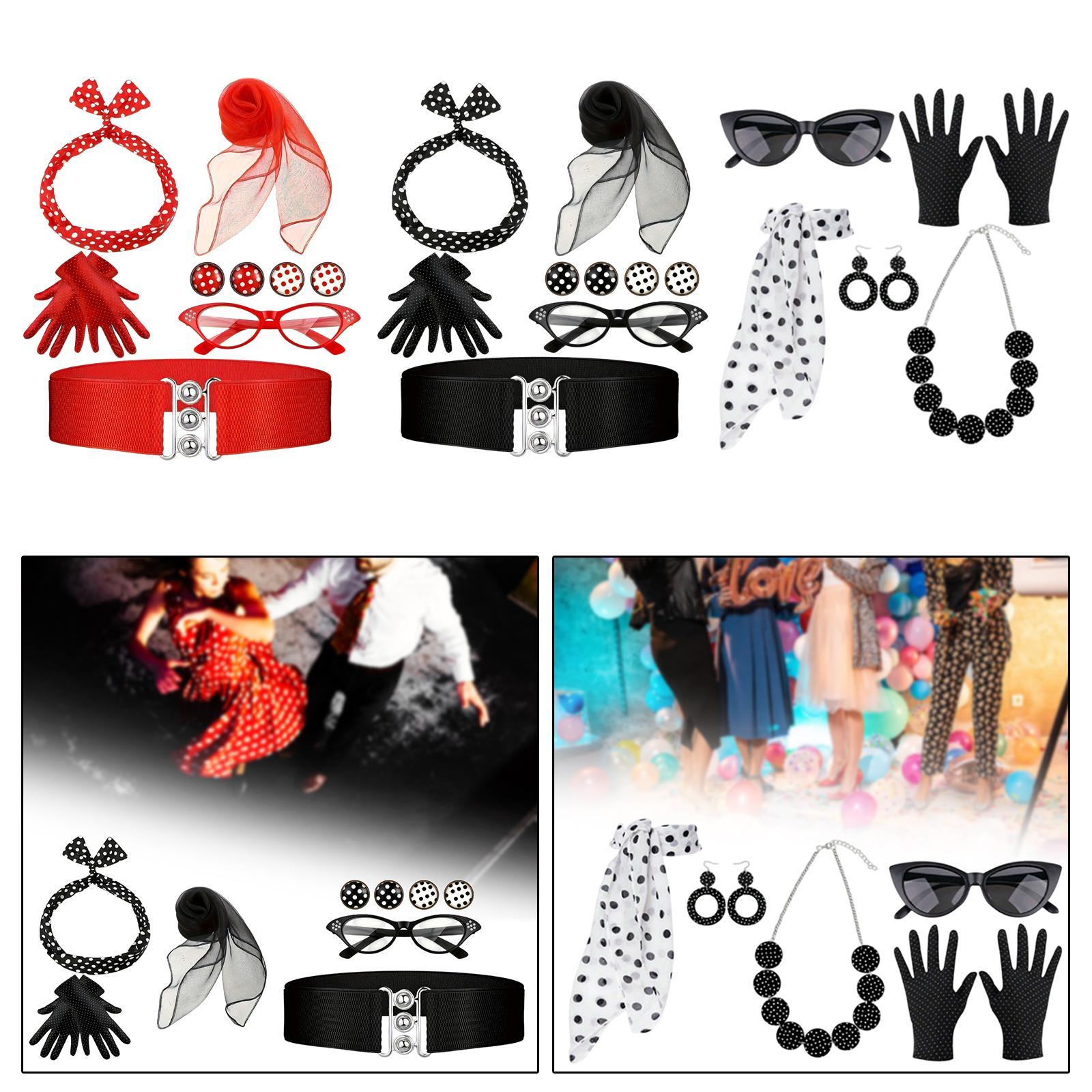 Women'S Accessories In The 1950S - Set Aksesori Kostum Wanita Tahun 1950-an