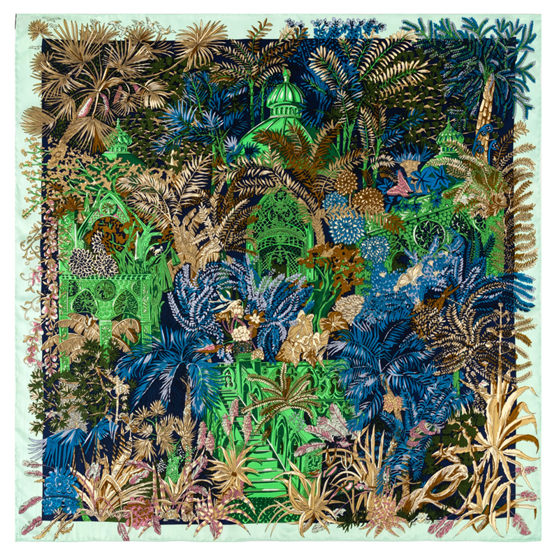 Syal sutra Twill gulung tangan - Silk Scarf Square ulasan dan harga