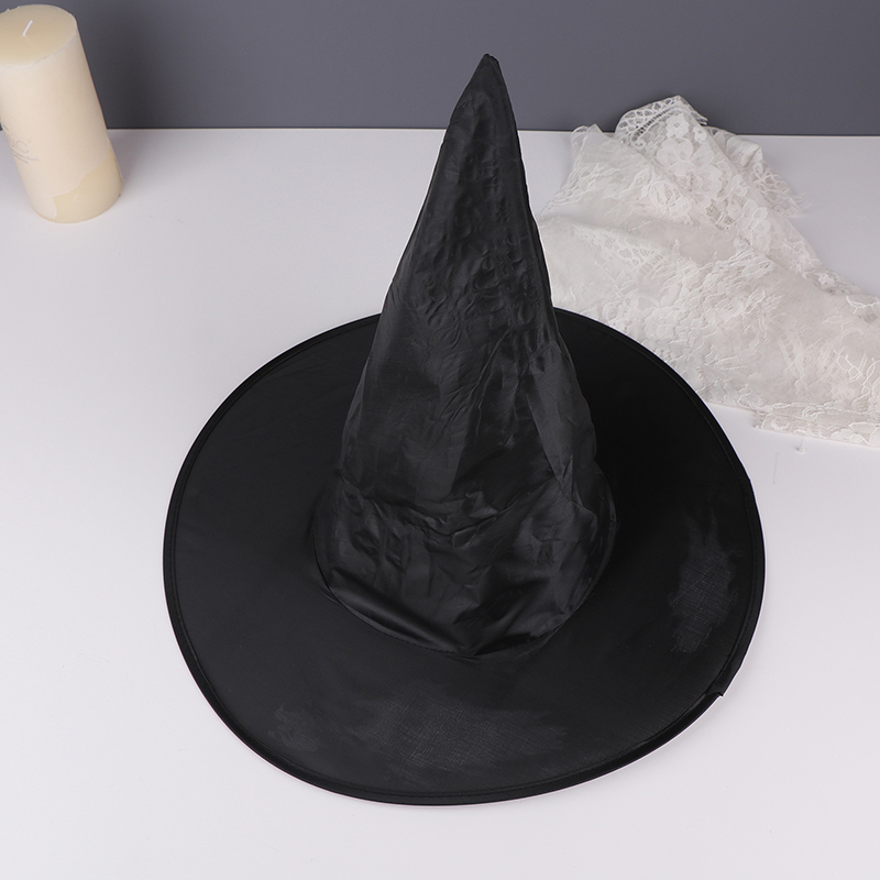 1 Buah Topi Penyihir Hitam Hal - Women'S Accessories Clothing ulasan dan harga