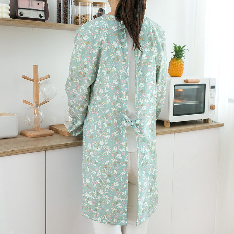 Apron Wanita Berlengan Panjang - Women Kitchen Accessories ulasan dan harga