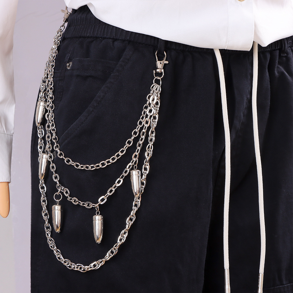 Rantai berlapis dengan hiasan  - Women'S Emo Accessories ulasan dan harga