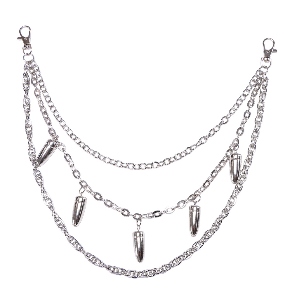 Rantai berlapis dengan hiasan  - Women'S Emo Accessories ulasan dan harga