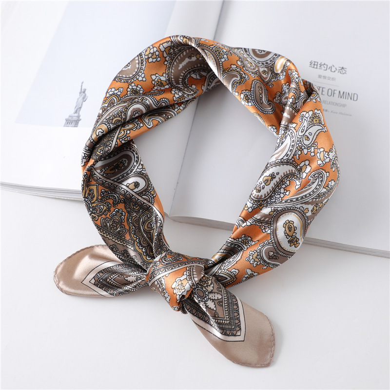Syal Sutra Persegi Mewah 60Cm  - Silk Scarf Square ulasan dan harga