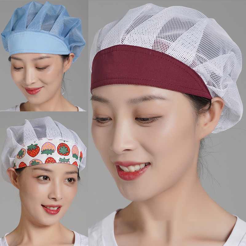 Topi koki anti debu Pria Wanit - Women Kitchen Accessories ulasan dan harga