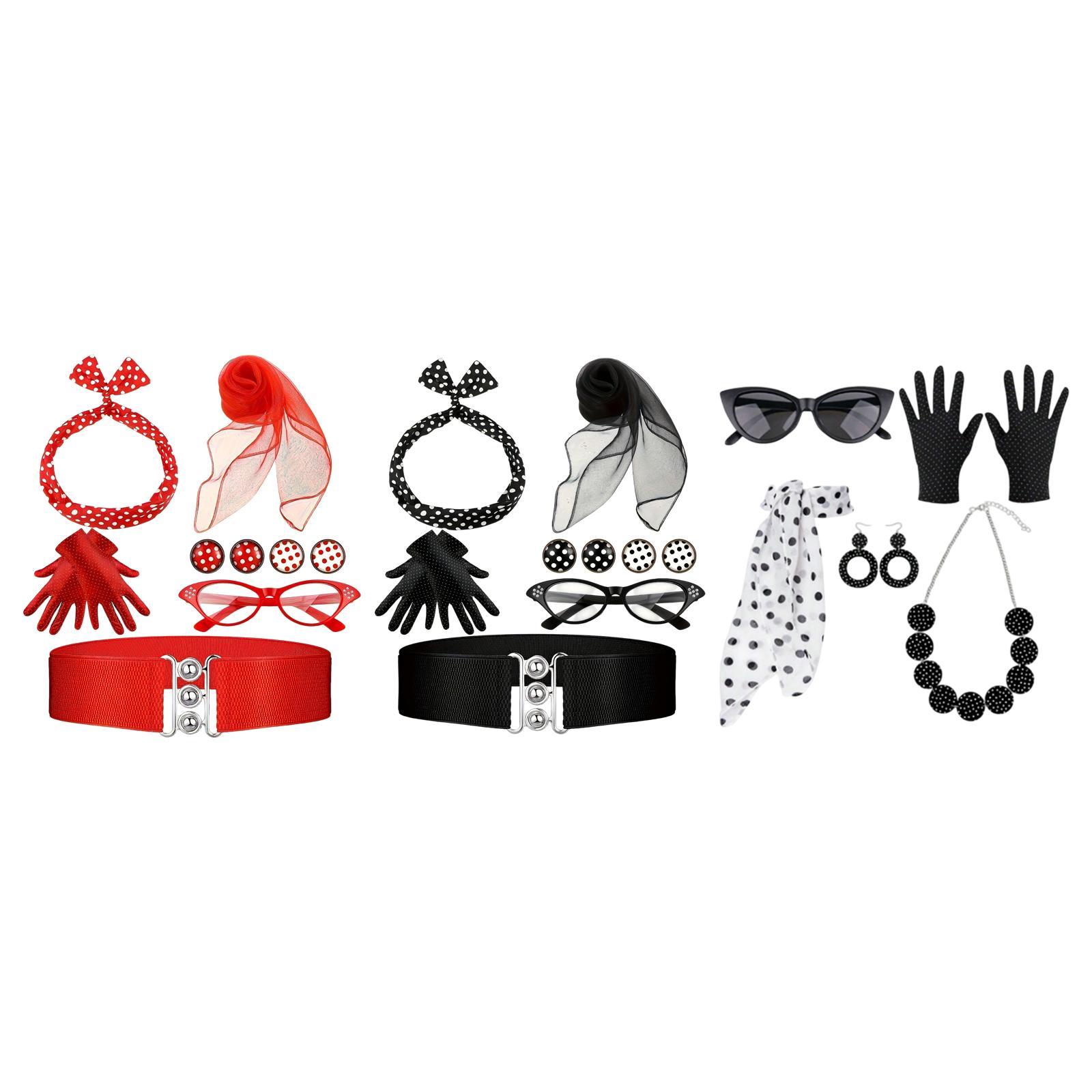 Set Aksesori Kostum Wanita Tah - Women'S Accessories In The 1950S ulasan dan harga