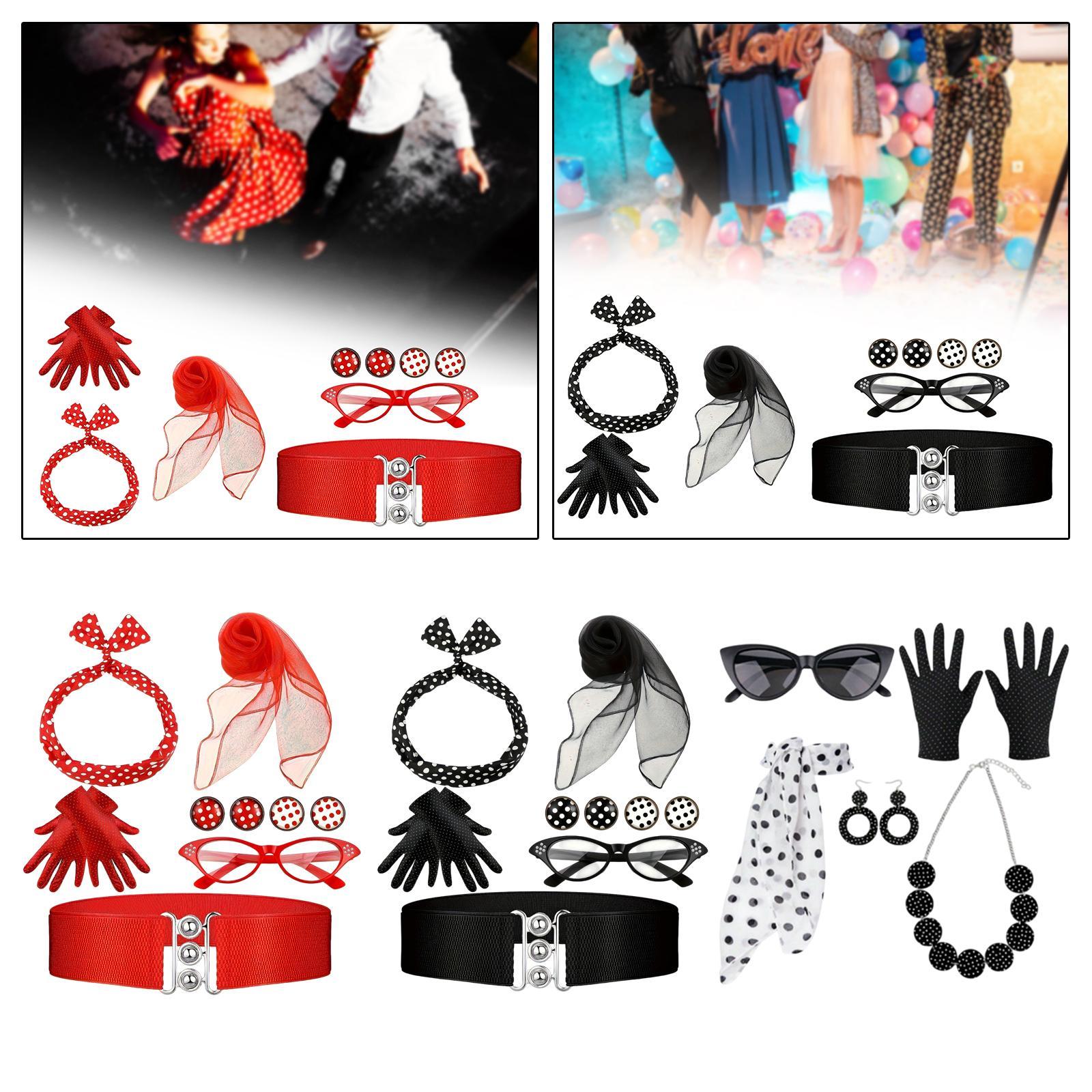 Set Aksesori Kostum Wanita Tah - Women'S Accessories In The 1950S ulasan dan harga