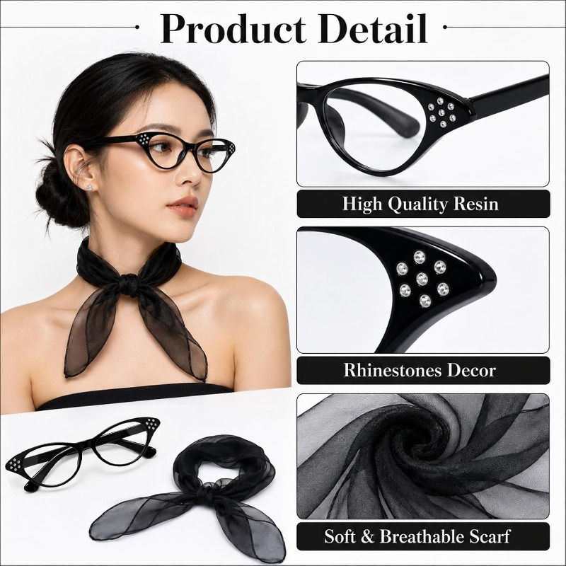 2PCS Aksesoris 50-an untuk Wan - Women'S Accessories In The 1950S ulasan dan harga