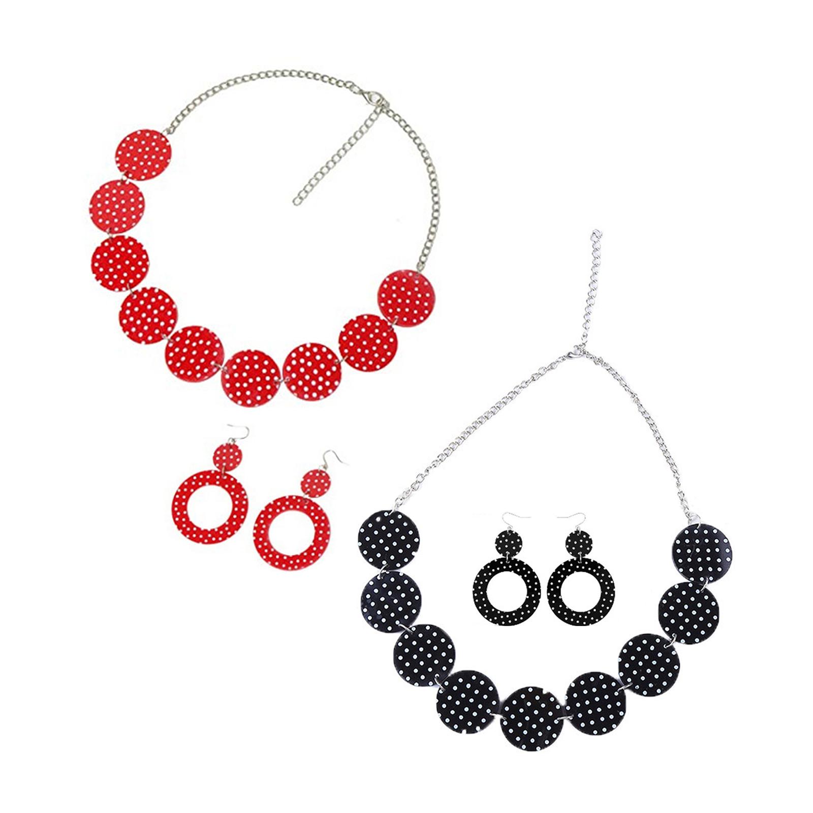 Set Anting dan Kalung dengan D - Women'S Accessories In The 1950S ulasan dan harga