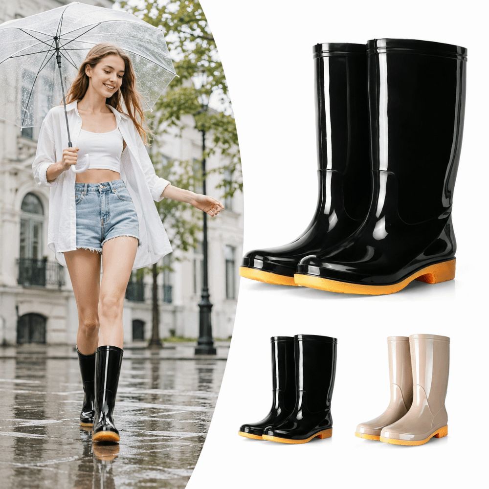 Sepatu Bot Hujan Wanita Anti S - Women Kitchen Accessories ulasan dan harga