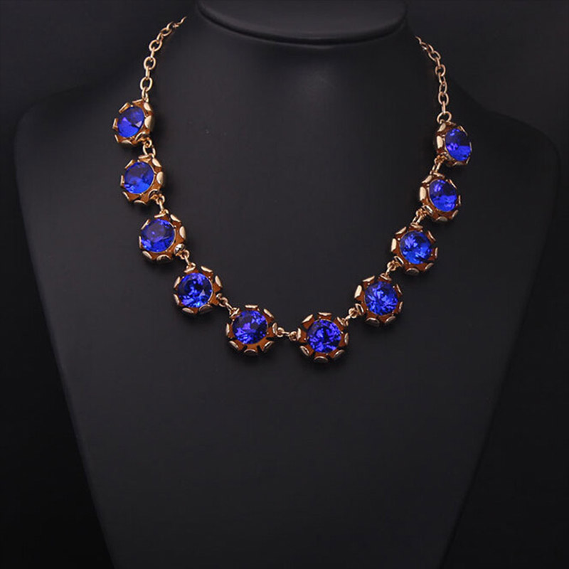 Kalung kristal mewah untuk wan - Women Accessories Dubai ulasan dan harga